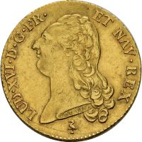 1786 A Frankrike 2 Louis d'or Ludvik XVI (1774-1793), Paris, 1+/01