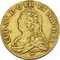 1731 A Frankrike Louis d'or Ludvik XV, Paris, 1+