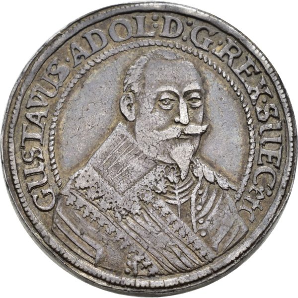 u. år (1642) Sverige 1/2 riksdaler Gustav II Adolf, 1+