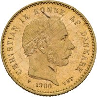 1900 Danmark 10 kroner Christian IX, 01