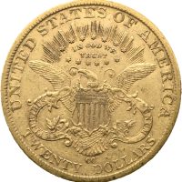 1882 CC USA 20 dollar Liberty Head, Carson City, 1+