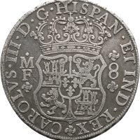 1767  Mexico 8 reales Carl III, riper, 1
