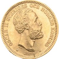 1889 Sverige 20 kronor Oskar II, 01