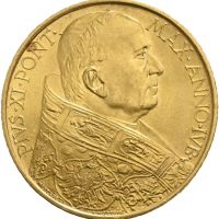 1933/34 Vatikanet 100 lire Pius XI, 8,8 g .900 gull, 01