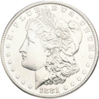 1881 S USA dollar, San Francisco, 01
