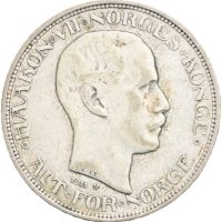 1911 50 øre Haakon VII, 1/1+