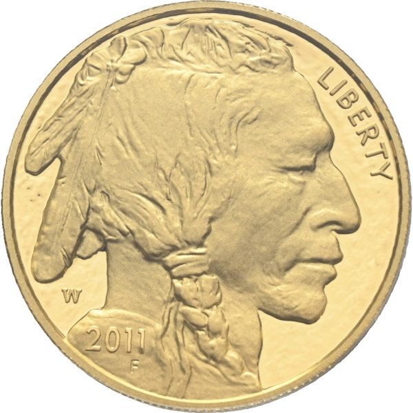 2011 USA 50 dollars American Buffalo, West Point Mint, 1 oz .999 gull, proof