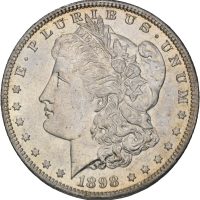 1898 USA dollar, New Orleans, 0/01