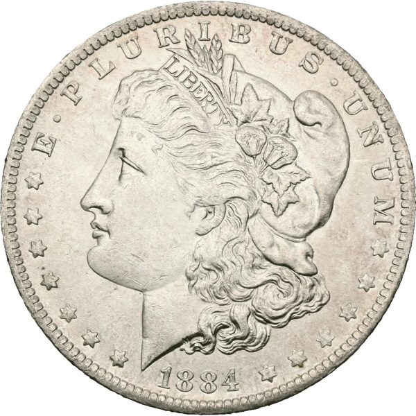 1884 USA dollar, New Orleans, 0/01