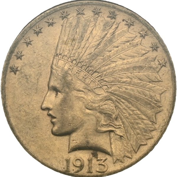 1913 USA 10 dollars Philadelphia, 1+/01