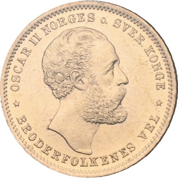 1902 20 kroner Oscar II, 0