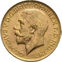 1911 C Canada sovereign George V, 01
