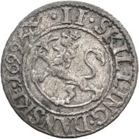 1699 2 skilling Christian V, 1+