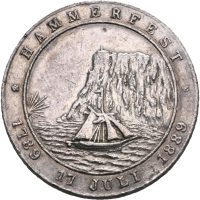 1899 Hammerfest 100 år, David Andersen, sølv, 1+
