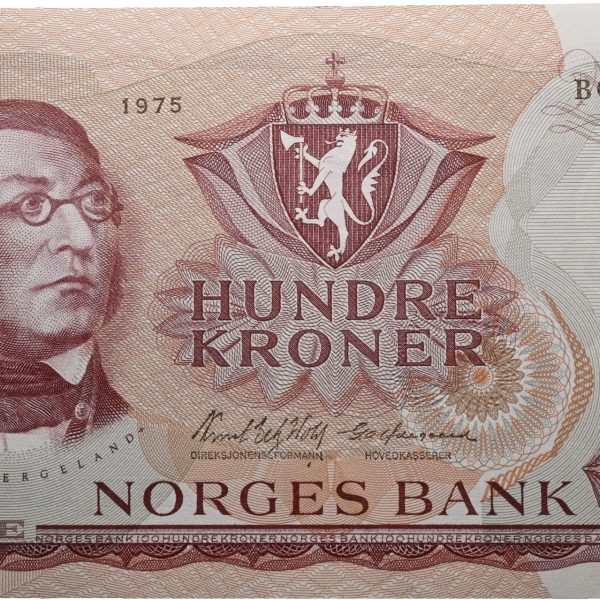 1975 100 kroner B0160138, 1+