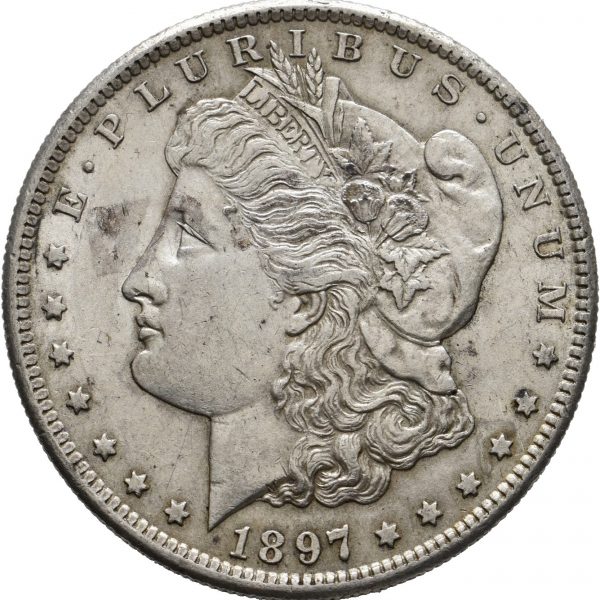 1897 USA 1 dollar San Fracisco, 1+/01