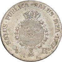 1767 Sverige 1/8 riksdaler Adolf Fredrik, 0/01