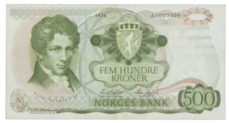 1978 500 kroner A.1003300