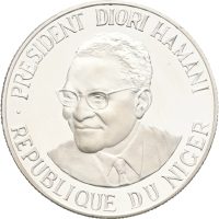 1960 Niger 1000 francs, opplag 1000 stk., 0/01