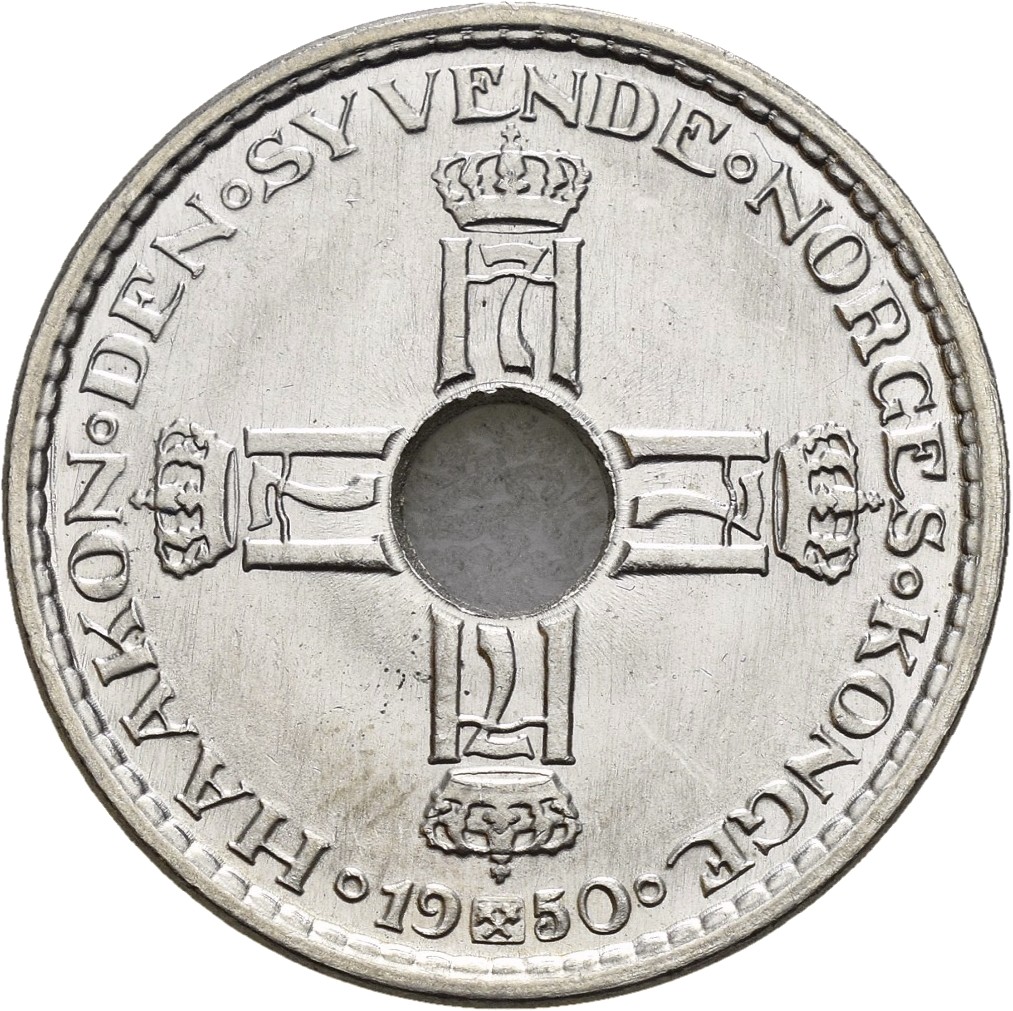 1 Norsk Krone - norsk 2020