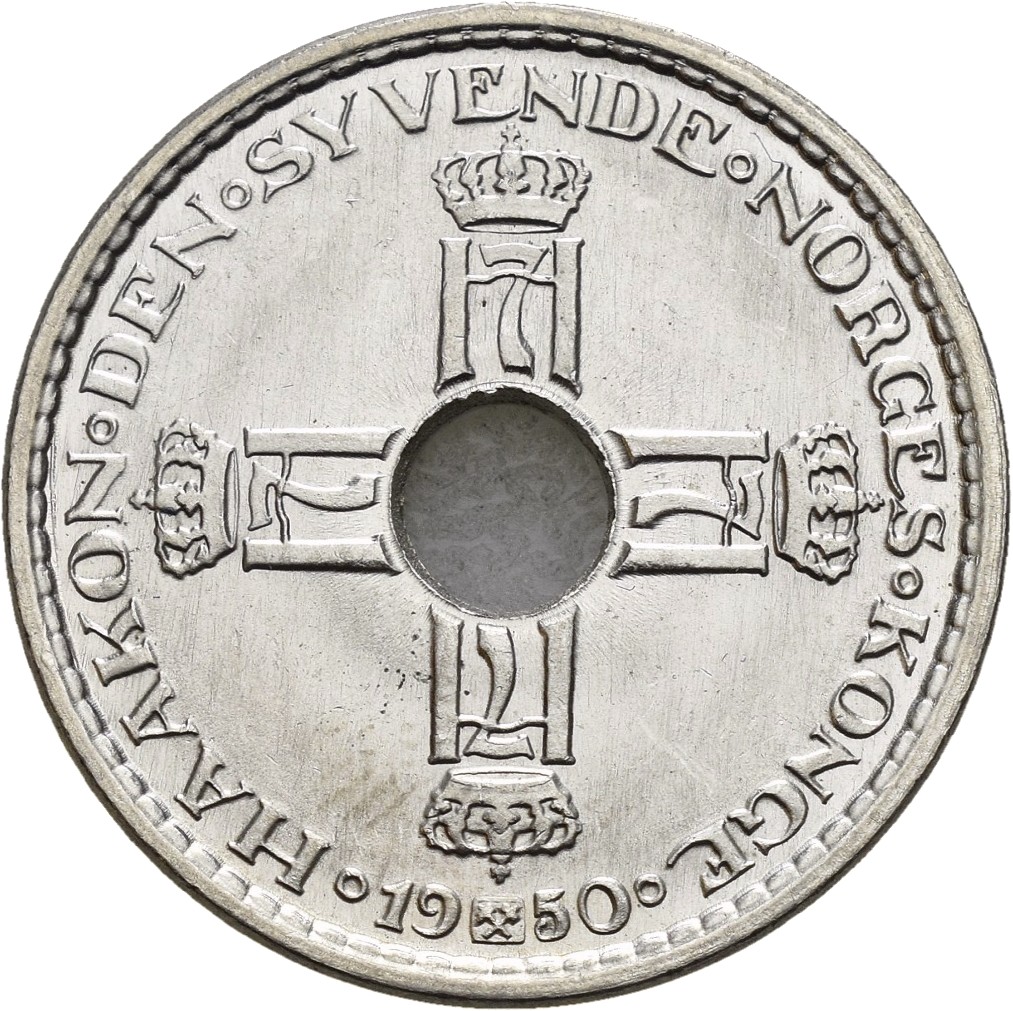 1 Norsk Krone - norsk 2020