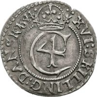 1644 1 mark Christian IV, liten pregesprekk, 01