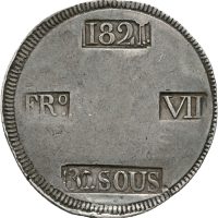 1821 Spania 30 sueldos Ferdinand VII, 1+