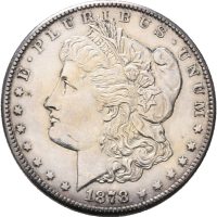 1878 S USA dollar, pusset adv., 01