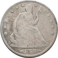 1873 USA 1/2 dollar, open 3, 1