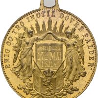 1891 17. mai, oppslått bok, forgylt bronse, 0/01