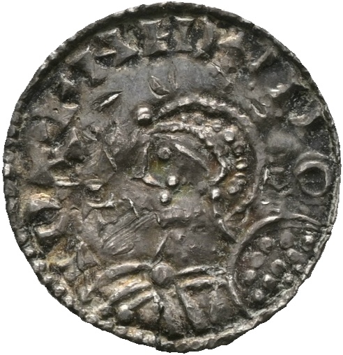 ca 1044-1046  Danmark Stridsperioden penning, 0,88 g, Lund, 1+