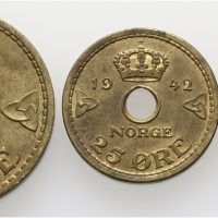 1942 Londonsett, flekker på alle, 0/01