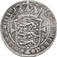 1671 Danmark 4 mark Christian V, 1