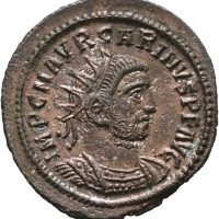 283-285 e. Kr. Æ antoninian Carius, 3,713 g, Tripolis, kraftig renset, 1+/01