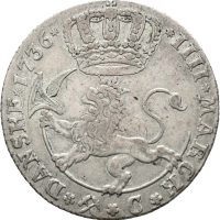 1736 4 mark Christian VI, 1+
