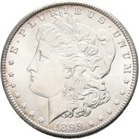 1899 O USA dollar, stempelglans, 0/01