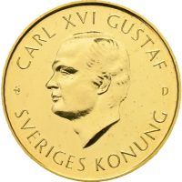 1990 Sverige 1000 kronor Carl XVI Gustaf, proof