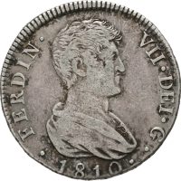 1810 SG Spania 4 reales Ferdinand VII, Valencia, 1/1+