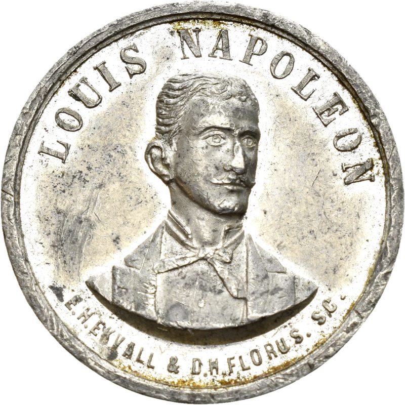 Louis Napoleon, tinn, 1+/01