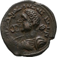 1199/1200 (AH 596) Zengid Æ dirham Qutb al-Din Muhammed, 1+