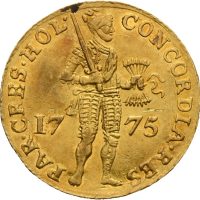 1775 Nederland dukat, 1+/01