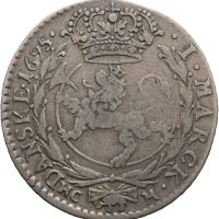 1695 1 mark Christian V, 1/1+