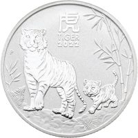 2022 Australia 1 dollar Elizabeth II, Year of the Tiger, proof