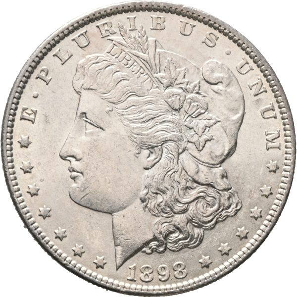 1898 USA dollar, 0/01