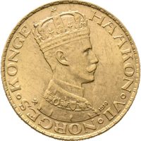 1910 20 kroner Haakon VII, 01