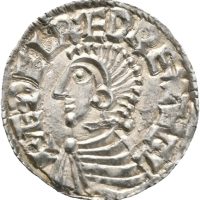 England penny Aethelred II (978-1016), longcross, 1,41 g, London, 01