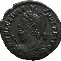 Æ nummus Julian II (360-363 e. Kr.), Heraclea, 1+/01