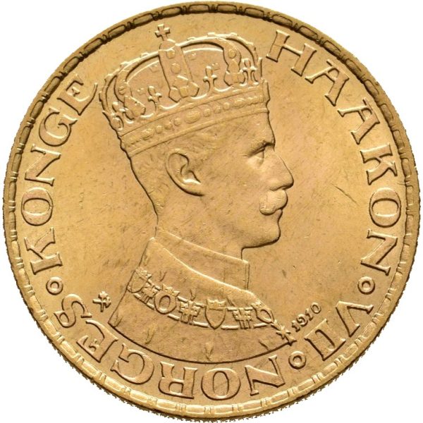 1910 20 kroner, 0/01