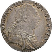 1787 England shilling George III, 1+