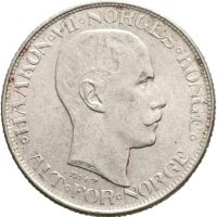 1914 50 øre Haakon VII, 01